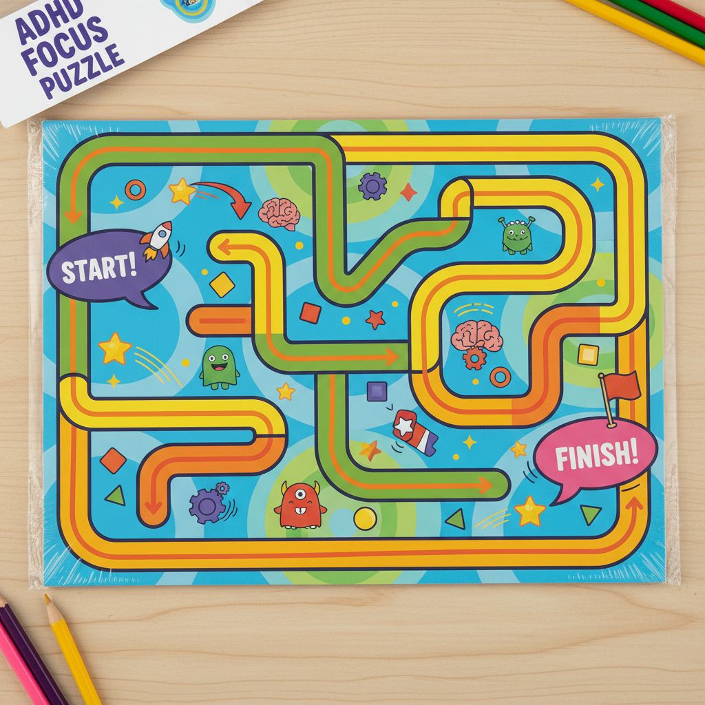 ADHD Summer Break Daily Planner for Kids — Digital Download